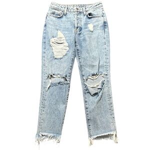 Carmar Jeans - Light Blue Distressed Emilia Boyfriend - 26